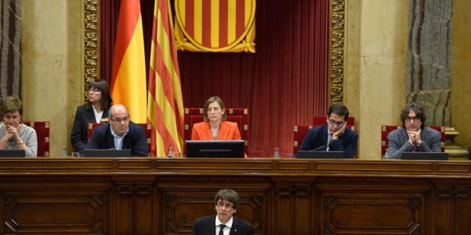 Puigdemont: Cataluña Estado independiente