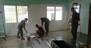 Escuela renovada en Chapagua