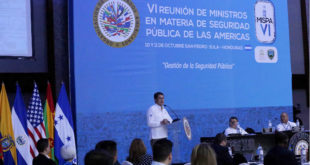 Honduras solicitará OEA celebrar 70° aniversario en San Pedro Sula