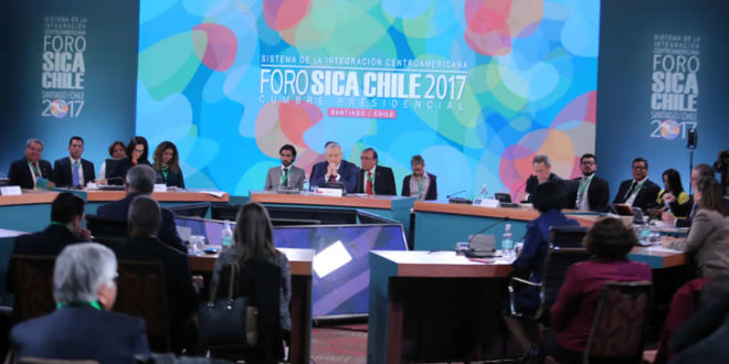 SICA y Chile acuerdan profundizar y ampliar relaciones de amistad