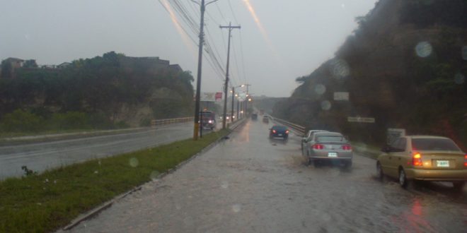 Alerta amarilla por lluvias