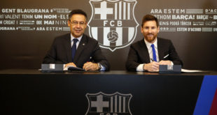 Lionel Messi será del Barcelona hasta el año 2021