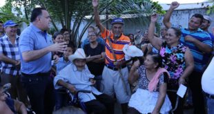Sampedranos respaldan reelección del alcalde Armando Calidonio