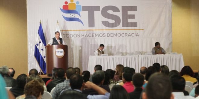 TSE presenta avances del proceso electoral
