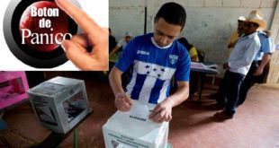Colocan botones de pánico en urnas de Tegucigalpa y SPS