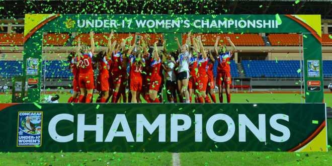 Nicaragua será sede del Campeonato femenino Sub-17 de CONCACAF 2018