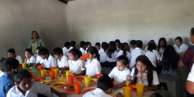Escuelas de Honduras se benefician con proyecto de seguridad alimentaria