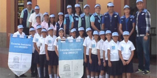 UNESCO ejecuta proyectos en 40 escuelas de Honduras