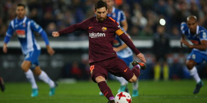 Leo Messi falla uno de cada cuatro penaltis