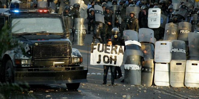 ONU pide Honduras revisar uso de la fuerza contra manifestantes