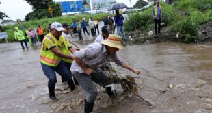 Alcaldía Sampedrana brinda respuesta ante las afectaciones por lluvias