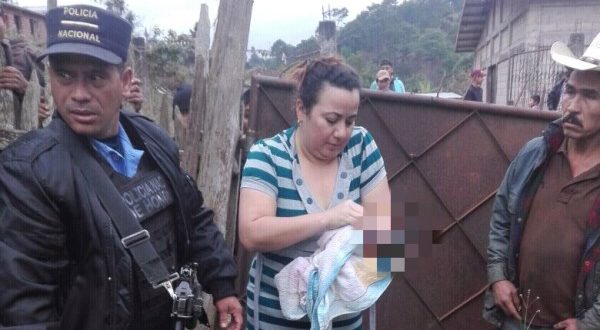 Encuentran bebé abandonado en solar baldío de San Agustín, Copán