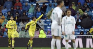 Real Madrid perdió 1-0 ante el Villarreal