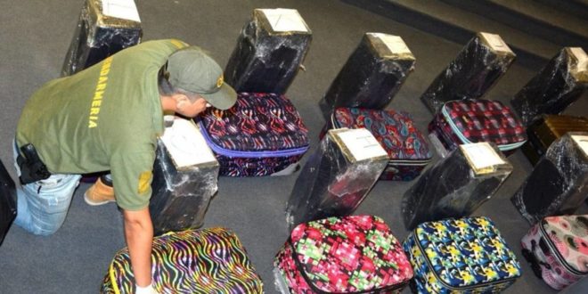 Hallan 389 kilos de cocaína en embajada rusa en Argentina