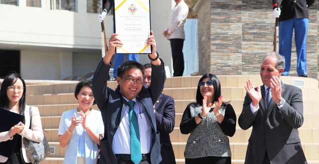 Alcaldía declara visitantes distinguidos a parlamentarios de Taiwán
