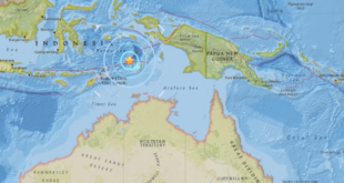 Sismo de magnitud 6,4 sacude la costa de Indonesia