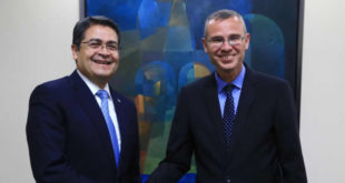 Honduras e Israel consolidan lazos de cooperación