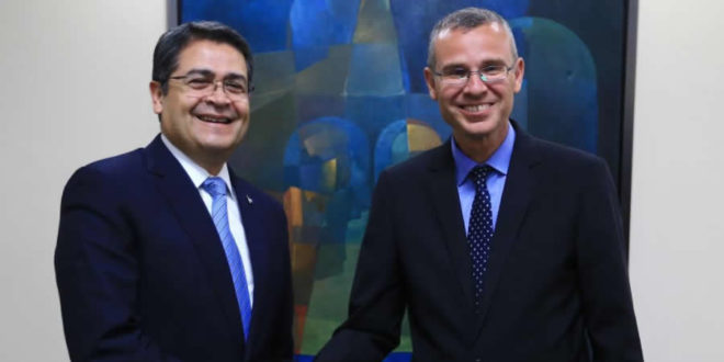 Honduras e Israel consolidan lazos de cooperación
