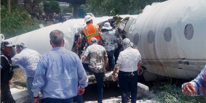 En fotos: Así fue accidente avión Aeropuerto Toncontín de Honduras