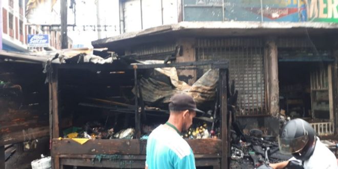 Voraz incendio consume seis puestos de venta en Comayagüela