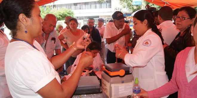 Jornada de vacunación para H1N1