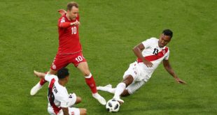 Perú juega y Dinamarca gana