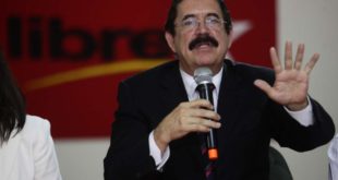 Manuel Zelaya reitera su rechazo al diálogo nacional