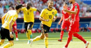 Bélgica goleó 5 a 2 a Túnez
