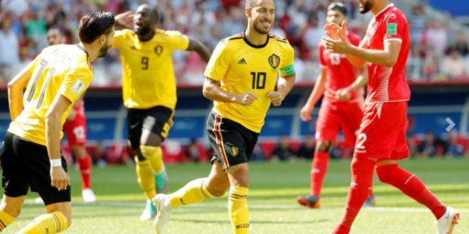 Bélgica goleó 5 a 2 a Túnez
