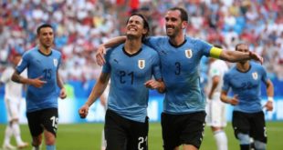 Uruguay goleó a Rusia