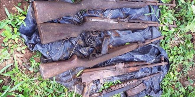 Hallan arsenal enterrado en cementerio de Tocoa, Colón