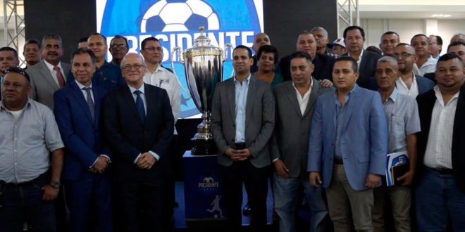 Lanzan cuarta edición de Copa Presidente