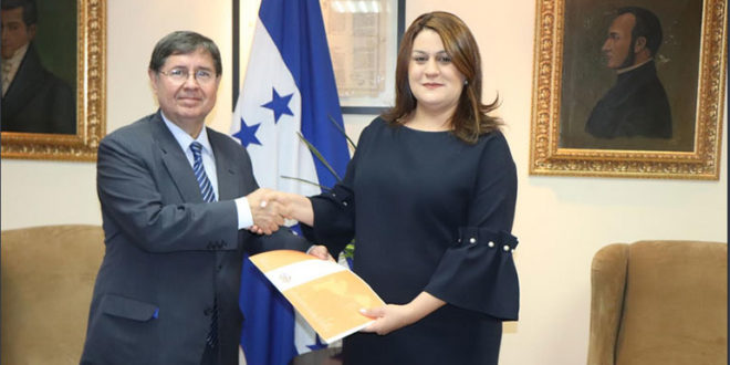 Nuevo vocero de la MACCIH presenta carta credenciales en Honduras