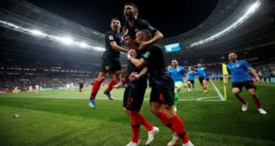 Croacia eliminó a Inglaterra