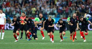 Croacia venció por penales a Dinamarca