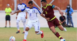 Honduras perdió 1-0 con Venezuela