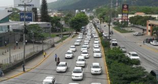 Paro de transporte en Honduras