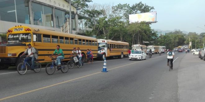 Transportistas en paro nacional