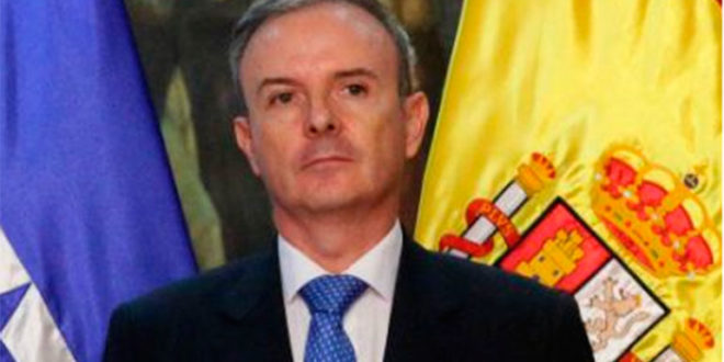 El embajador de España en Venezuela se irá del país la próxima semana