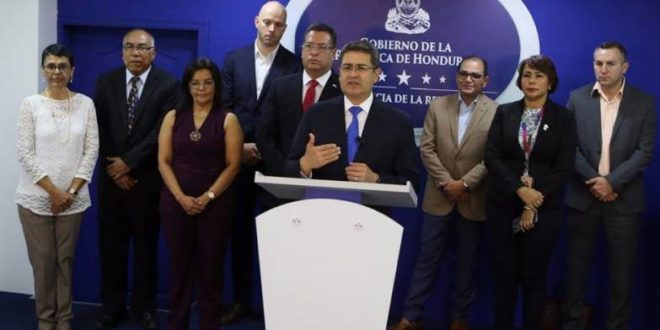 Presidente Hernández: 40% del Tasón irá al presupuesto de Educación