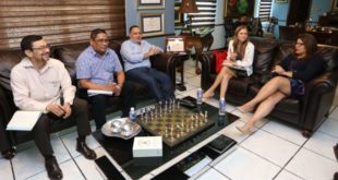 Alcalde de San Pedro Sula se reúne con representa de la OEA