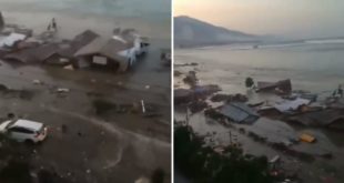 Fuerte tsunami afectó Indonesia
