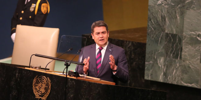 Presidente Hernández participará en Asamblea General de ONU