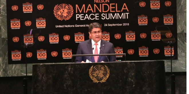 Presidente Hernández: ONU debe tomar acciones contra grupos armados