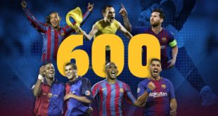 Barcelona supera los 600 goles en la Champions League