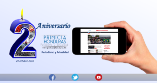 Primicia Honduras celebra su segundo aniversario