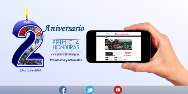 Primicia Honduras celebra su segundo aniversario