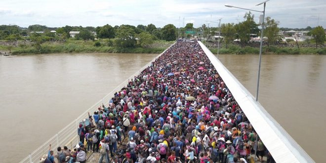 FIO pide a Honduras, Guatemala y México respetar caravana migrante