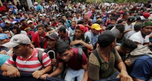 México recibe 1.699 solicitudes de refugio hondureños de caravana migrante