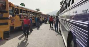 Transporte interurbano en el occidente de Honduras